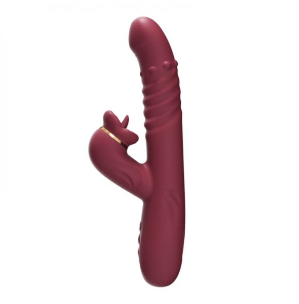 MizzZee - Oral Bliss Heating Licking Rotating Bead Vibrator (Chargeable - Red) MizzZee - Oral Bliss Heating Licking Rotating Bead Vibrator (Chargeable - Red)